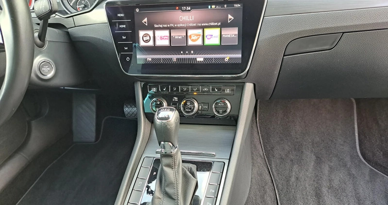 Skoda Superb cena 101900 przebieg: 177000, rok produkcji 2019 z Przemków małe 631